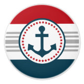 Nautisch ontwerp keramische knop (Voorkant)