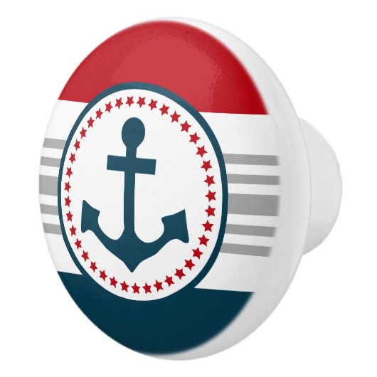 Nautisch ontwerp keramische knop (Rechts)