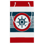 Nautisch ontwerp klein cadeauzakje (Achterkant)