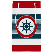 Nautisch ontwerp klein cadeauzakje (Voorkant)