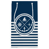 Nautisch ontwerp klein cadeauzakje (Voorkant)