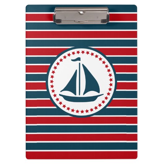 Nautisch ontwerp klembord (Voorkant)