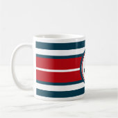 Nautisch ontwerp koffiemok (Links)