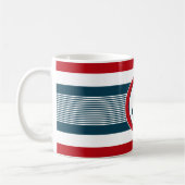 Nautisch ontwerp koffiemok (Links)