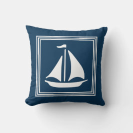 Nautisch ontwerp kussen