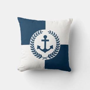 Nautisch ontwerp kussen