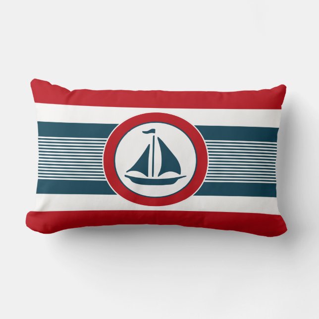 Nautisch ontwerp kussen (Voorkant)