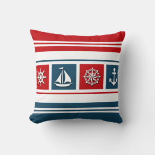 Nautisch ontwerp kussen