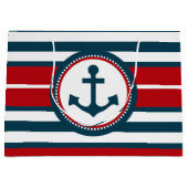 Nautisch ontwerp large cadeautasje (Voorkant)