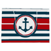 Nautisch ontwerp large cadeautasje (Achterkant)