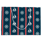Nautisch ontwerp large cadeautasje (Achterkant)