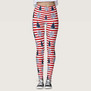 Nautisch ontwerp leggings