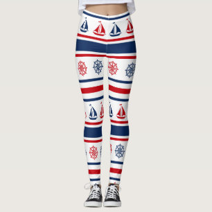 Nautisch ontwerp leggings