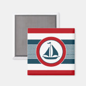 Nautisch ontwerp magneet (Voorkant / Achterkant)