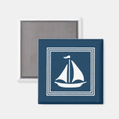Nautisch ontwerp magneet (Voorkant / Achterkant)