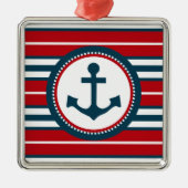 Nautisch ontwerp metalen ornament (Voorkant)