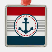 Nautisch ontwerp metalen ornament (Voorkant)