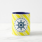 Nautisch ontwerp mok (Midden)