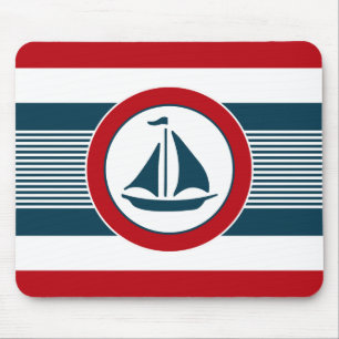 Nautisch ontwerp muismat