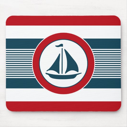 Nautisch ontwerp muismat (Voorkant)