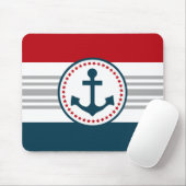 Nautisch ontwerp muismat (Met muis)