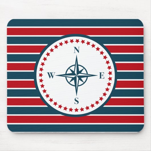 Nautisch ontwerp muismat (Voorkant)