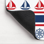 Nautisch ontwerp muismat (Hoek)