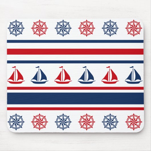Nautisch ontwerp muismat (Voorkant)