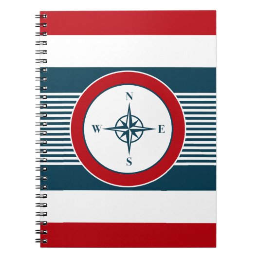 Nautisch ontwerp notitieboek (Voorkant)