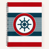 Nautisch ontwerp notitieboek (Voorkant)