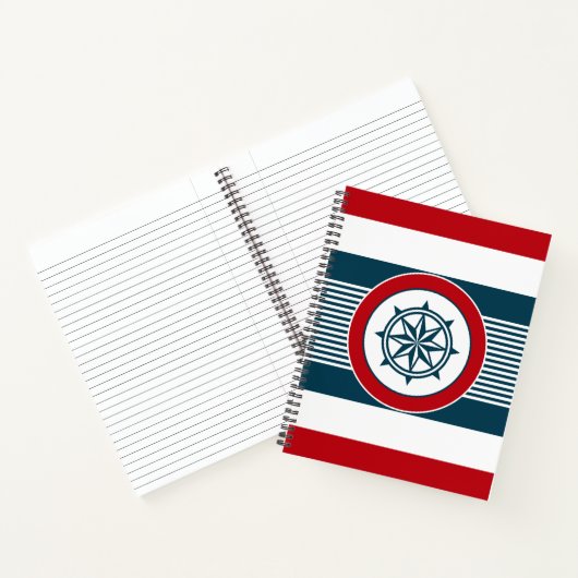 Nautisch ontwerp notitieboek (Binnen)