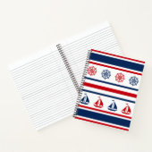 Nautisch ontwerp notitieboek (Binnen)