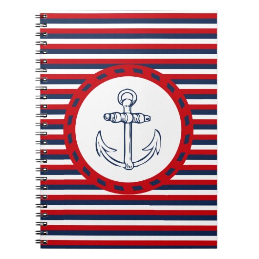 Nautisch ontwerp notitieboek (Voorkant)