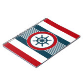 Nautisch ontwerp notitieboek (Linkerzijde)