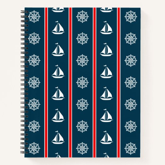 Nautisch ontwerp notitieboek (Voorkant)