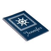 Nautisch ontwerp notitieboek (Rechterzijde)