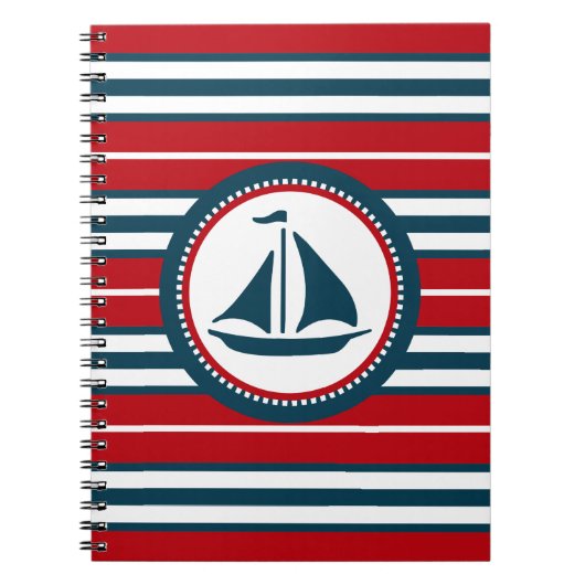 Nautisch ontwerp notitieboek (Voorkant)