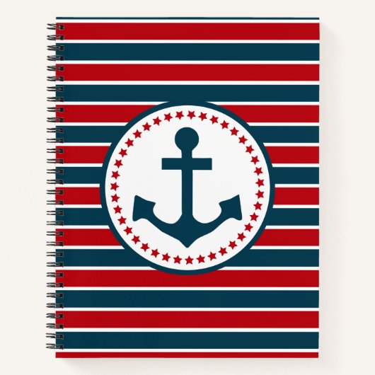 Nautisch ontwerp notitieboek (Voorkant)
