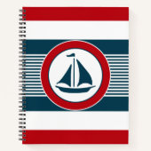 Nautisch ontwerp notitieboek (Voorkant)