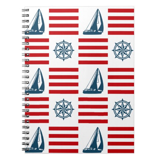 Nautisch ontwerp notitieboek (Voorkant)