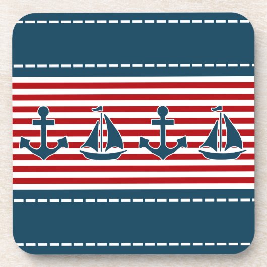 Nautisch ontwerp onderzetter (Voorkant)