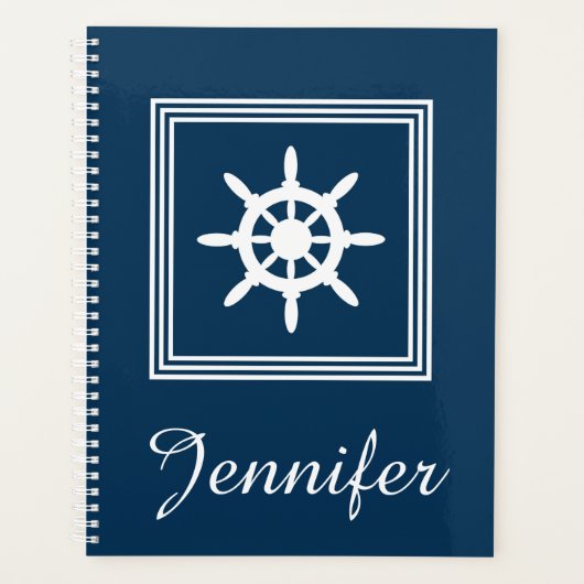 Nautisch ontwerp planner (Voorkant)