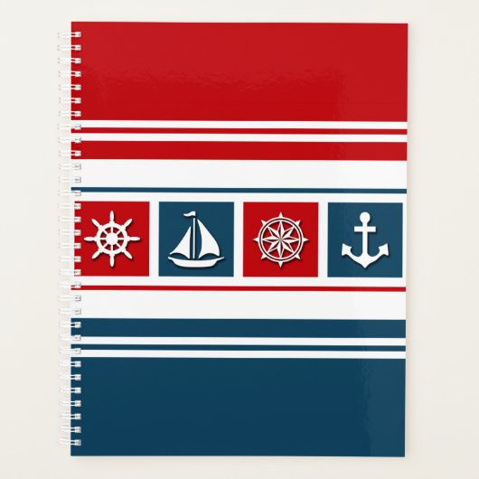 Nautisch ontwerp planner (Voorkant)