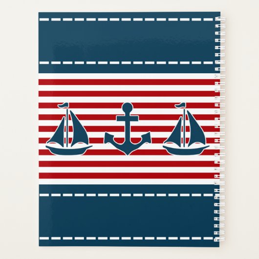 Nautisch ontwerp planner (Achterkant)