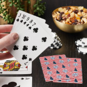 Nautisch ontwerp pokerkaarten (Insitu)