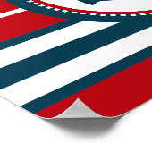 Nautisch ontwerp poster (Hoek)