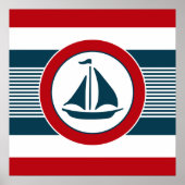 Nautisch ontwerp poster (Voorkant)