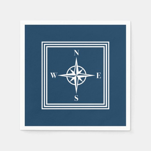 Nautisch ontwerp servetten (Voorkant)