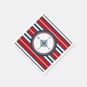Nautisch ontwerp servetten (Hoek)