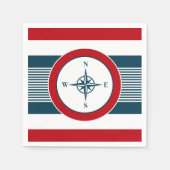 Nautisch ontwerp servetten (Voorkant)